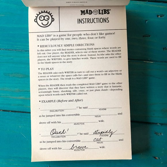 Retro Mammoth Mad Libs : Awesome Assortment by Roger Price and Leonard Stern - Picture 8 of 14